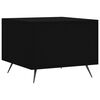 vidaXL Couchtische 2 Stk. Schwarz 50x50x40 cm Holzwerkstoff