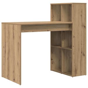 vidaXL Schreibtisch Artisan-Eiche Holzwerkstoff 108 x 55 x 103.5 cm