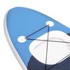 vidaXL SUP-Board-Set Aufblasbar Blau 300x76x10 cm