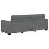 vidaXL 3-Sitzer-Sofa Dunkelgrau 180 cm Stoff