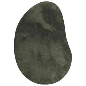 vidaXL Teppich HUARTE Waldgr&uuml;n 80 x 150 cm Polyester