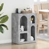 vidaXL Sideboard Beton Grau 59 x 35 x 80,5 cm Holzwerkstoff