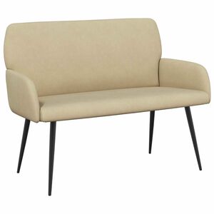 vidaXL 2-Sitzer Sofa mit Metallbeinen 2-Sitzer Grau-Gr&uuml;n Cordstoff
