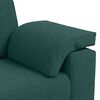 vidaXL Sofa 2 pcs Dunkelgr&uuml;n 219 x 80 x 82 cm Stoff