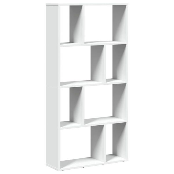 vidaXL B&uuml;cherregal Wei&szlig; 60 x 20 x 120,5 cm Holzwerkstoff
