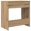 vidaXL Tisch Eiche handwerklich 77,5 x 43 x 79 cm Holzwerkstoff