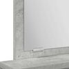 vidaXL Schminktisch Beton Grau 50 x 41 x 140 cm Holzwerkstoff