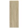 vidaXL LED-Sideboard Sonoma-Eiche 38x34x100 cm Holzwerkstoff
