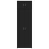 vidaXL Hochschrank Schwarz 70x42,5x225 cm Holzwerkstoff