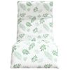 vidaXL Sonnenliege Klappbar Blattmuster 175x54x8,5 cm Oxford-Gewebe