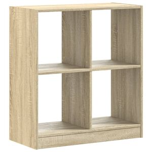 vidaXL B&uuml;cherregal Sonoma-Eiche 68,5x32x75 cm Holzwerkstoff