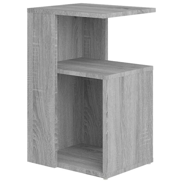 vidaXL Beistelltisch Grau Sonoma 36x30x56 cm Holzwerkstoff