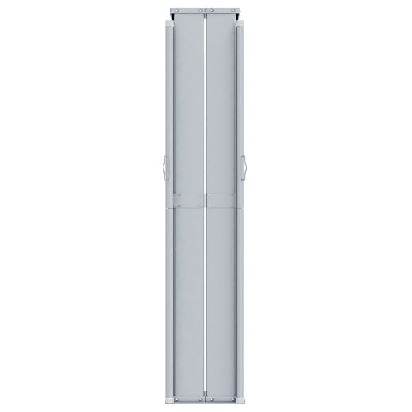 vidaXL Seitenmarkise Ausziehbar Rot 180x1000 cm