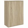 vidaXL Sideboards 2 Stk. Sonoma-Eiche 60x31x84 cm Holzwerkstoff