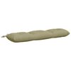 vidaXL Bankkissen VIANEN 100 % Polyester Hellgr&uuml;n 120 x 30 x 12 cm