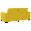 vidaXL Zweisitzer-Sofa Gelb 180x77x82 cm Samt