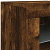 vidaXL Sideboard mit LED-Leuchten R&auml;uchereiche 142,5x37x67 cm