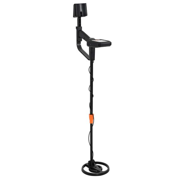 vidaXL Metal Detector with LCD Display 3 Models 19 cm Coil Schwarz