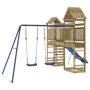 vidaXL Spielturm Impr&auml;gniertes Kiefernholz