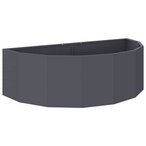 vidaXL Pflanzk&uuml;bel Anthrazit 120 x 60 x 35 cm Stahl