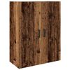 vidaXL Highboard Wandmontiert Altholz 69,5 x 34 x 180 cm Holzwerkstoff