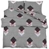 vidaXL Bettw&auml;sche-Set Mehrfarbig 260x220 cm Baumwolle