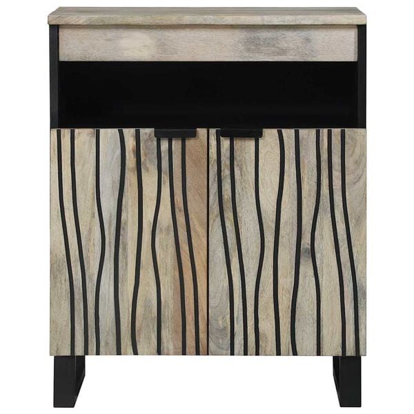 vidaXL Medienlagerungsschr&auml;nke & Regale Wei&szlig; 60 x 33 x 75 cm