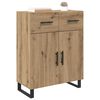 vidaXL Sideboard Artisan-Eiche 69,5 x 34 x 90 cm Holzwerkstoff