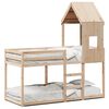 vidaXL Etagenbett ohne Matratze 90x200 cm Massivholz Kiefer