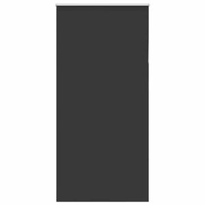 vidaXL Verdunkelungsrollo Schwarz 110x210 cm Stoffbreite 105,7 cm