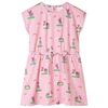 vidaXL Kinderkleid Hellrosa 104