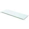 vidaXL Regalb&ouml;den 2 Stk. Glas Transparent 60x15 cm