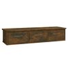 vidaXL Wandschrank R&auml;uchereiche 88x26x18,5 cm Holzwerkstoff