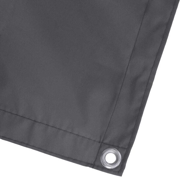 vidaXL Balkon-Sichtschutz Anthrazit 75x700 cm 100 % Polyester-Oxford