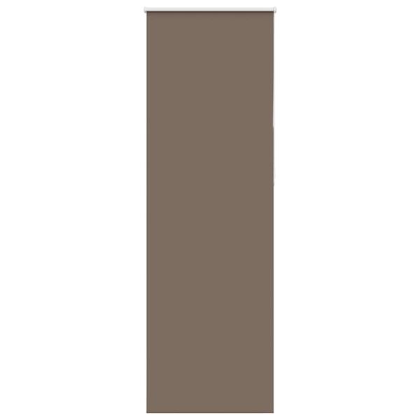 vidaXL Verdunkelungsrollo Kaffeebraun 75x230 cm Stoffbreite 70,7 cm