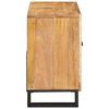 vidaXL Waschbeckenschrank Braun 62 x 33 x 58 cm Massivholz Mango