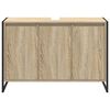 vidaXL Badezimmerschrank mit T&uuml;r Sonoma 90 x 30 x 60 cm Holzwerkstoff