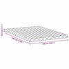 vidaXL Matratze Wei&szlig; 140 x 190 cm Jacquard-Stoff