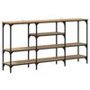 vidaXL Konsolentisch Artisan-Eiche 160 x 29 x 80 cm Holzwerkstoff