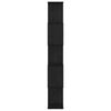 vidaXL B&uuml;cherregal Schwarz Eichen-Optik 70 x 24 x 161 cm Holzwerkstoff