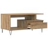 vidaXL Couchtisch Artisan-Eiche 90x49x45 cm Holzwerkstoff