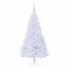 vidaXL K&uuml;nstlicher Weihnachtsbaum Wei&szlig; 150 cm PVC und Stahl