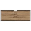 vidaXL Badezimmerschrank Artisan-Eiche 90 x 33 x 60 cm Holzwerkstoff