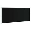vidaXL Seitenmarkise Ausziehbar 220x514 cm Schwarz
