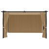 vidaXL Pavillon 4x3 m Taupe