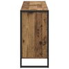 vidaXL Badezimmerschrank mit T&uuml;r Altholz 90 x 30 x 60 cm Holzwerkstoff