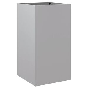 vidaXL Pflanzk&uuml;bel Silbern 42x38x75 cm Verzinkter Stahl