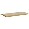 vidaXL Bankkissen SOEST 100 % Polyester Beige 120 x 50 x 5 cm