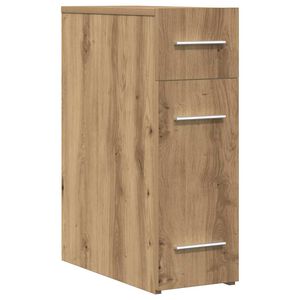 vidaXL Apothekerschrank Artisan-Eiche 20 x 45,5 x 60 cm Holzwerkstoff