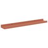 vidaXL Wandregal mit Regal 4 pcs Rot 60 x 9 x 3 cm Holzwerkstoff